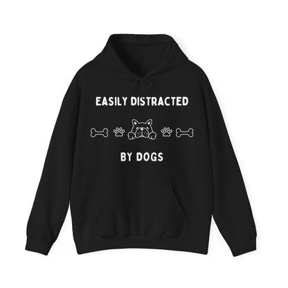Easily Distracted by Dogs Hoodie